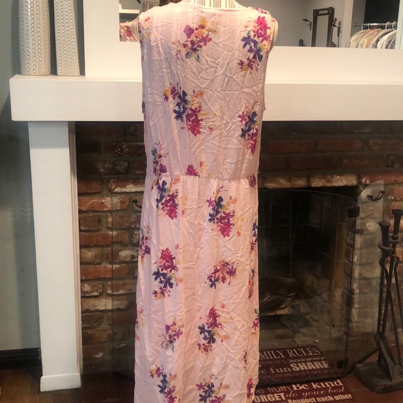 Ava & Viv Floral Pink High-Lo dress - Picture 7 of 12